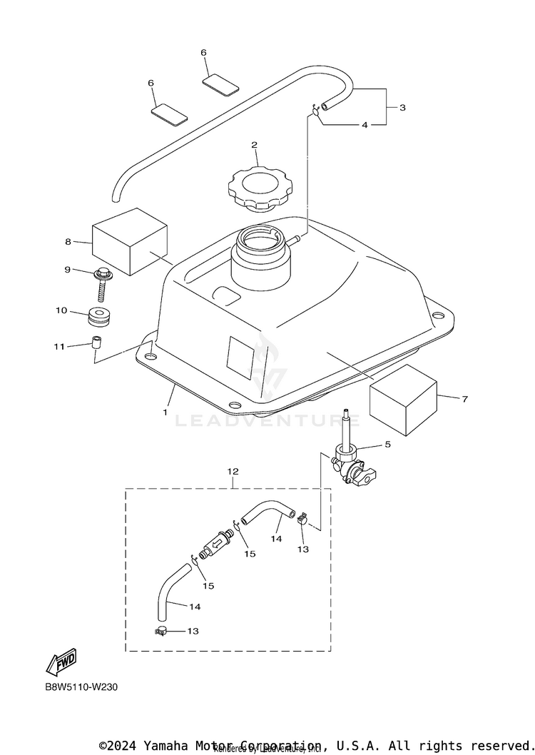 Fuel Tank Schematic