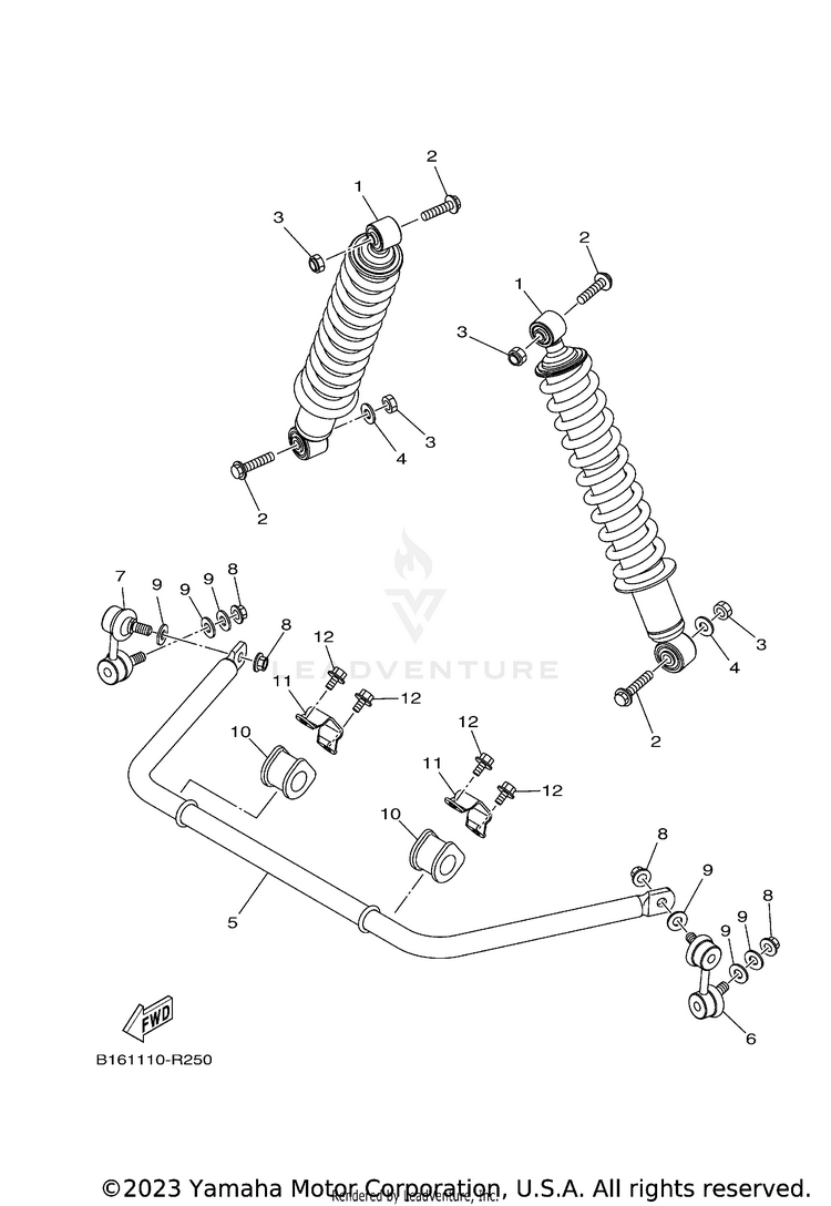Rear Suspension Schematic