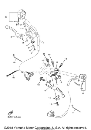 Handle Switch Lever Schematic