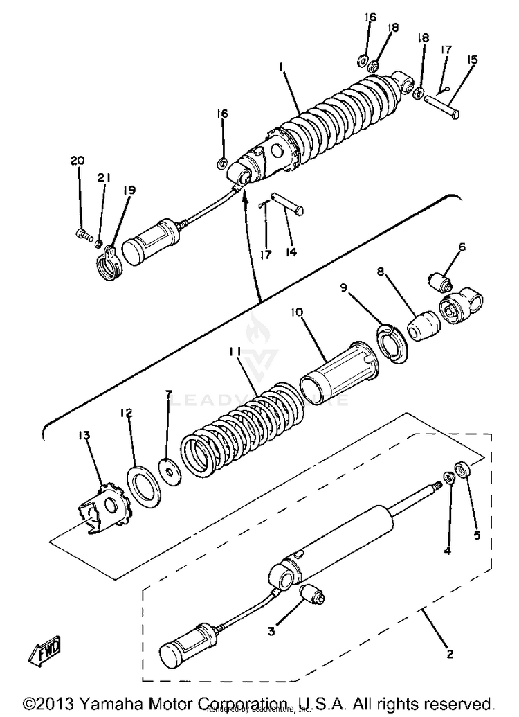 Rear Suspension Yz80h Schematic