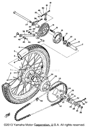 Rear Wheel Schematic
