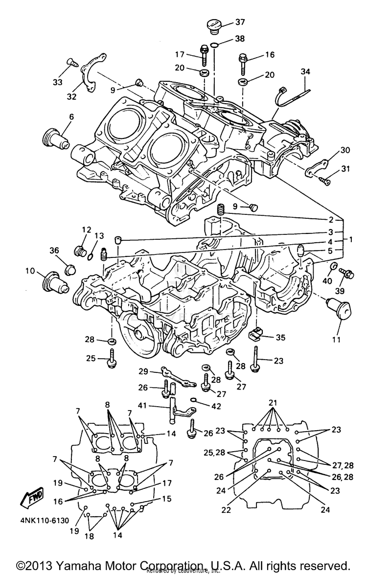 Crankcase Schematic