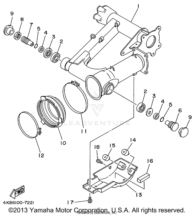 Rear Arm Schematic