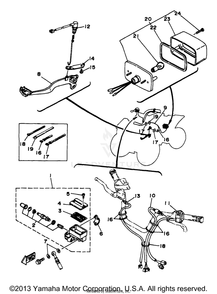 Taillight Kit (Maine & New Hampshire) Schematic