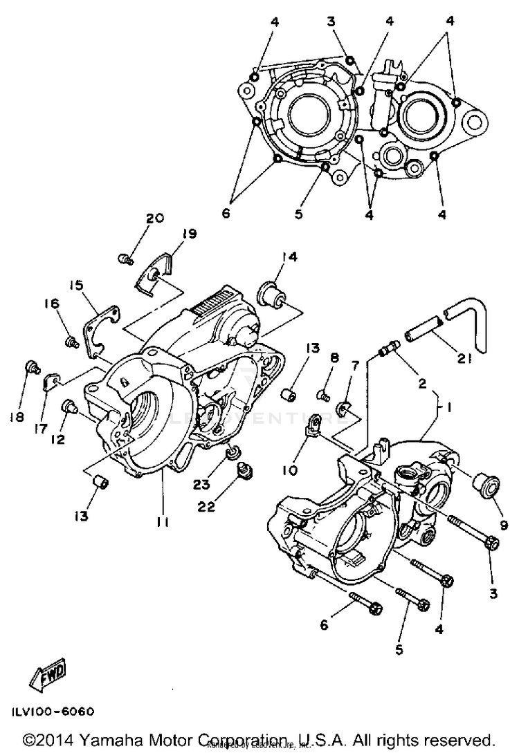Crankcase Schematic