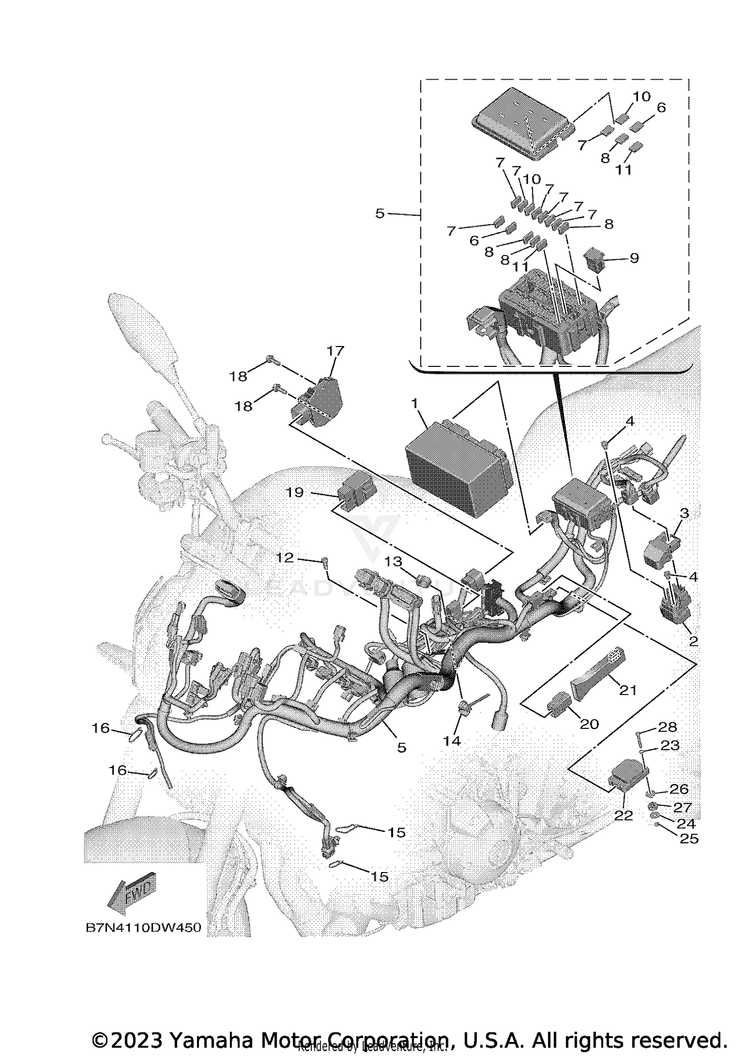Assembly diagram