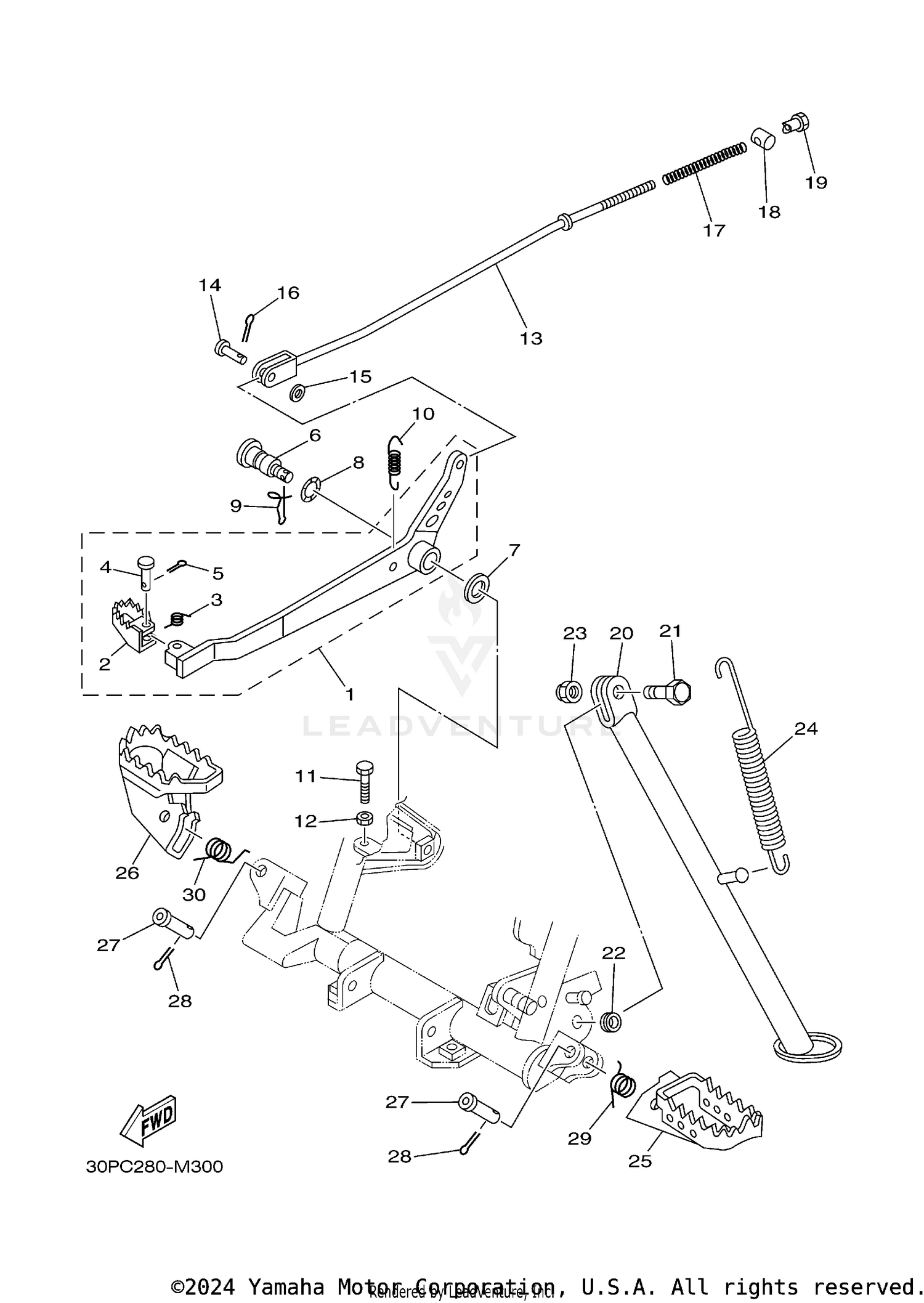 STAND & FOOTREST
