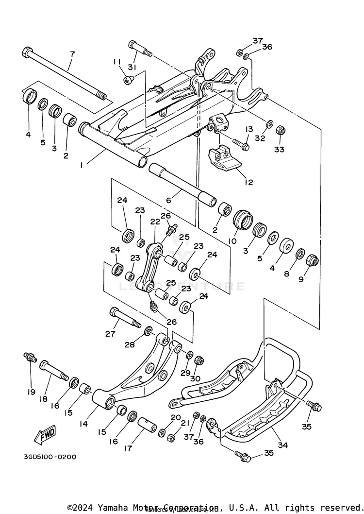 Rear Arm Schematic