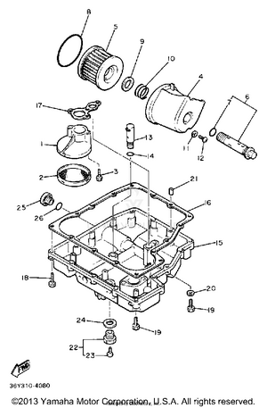 Oil Filter Schematic