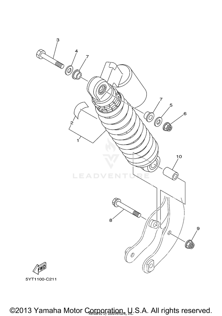 Rear Suspension Schematic