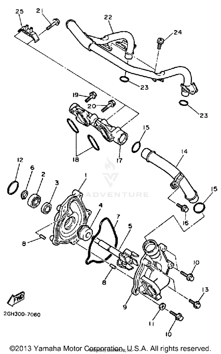 Water Pump Schematic