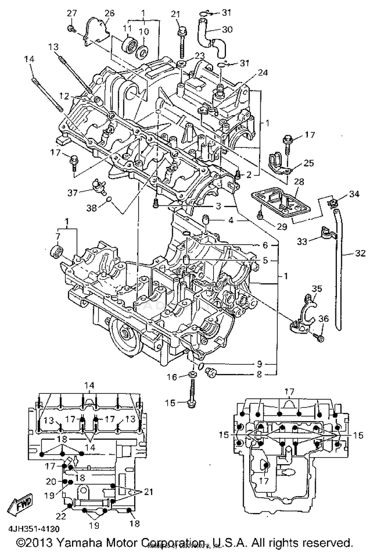 Crankcase Schematic