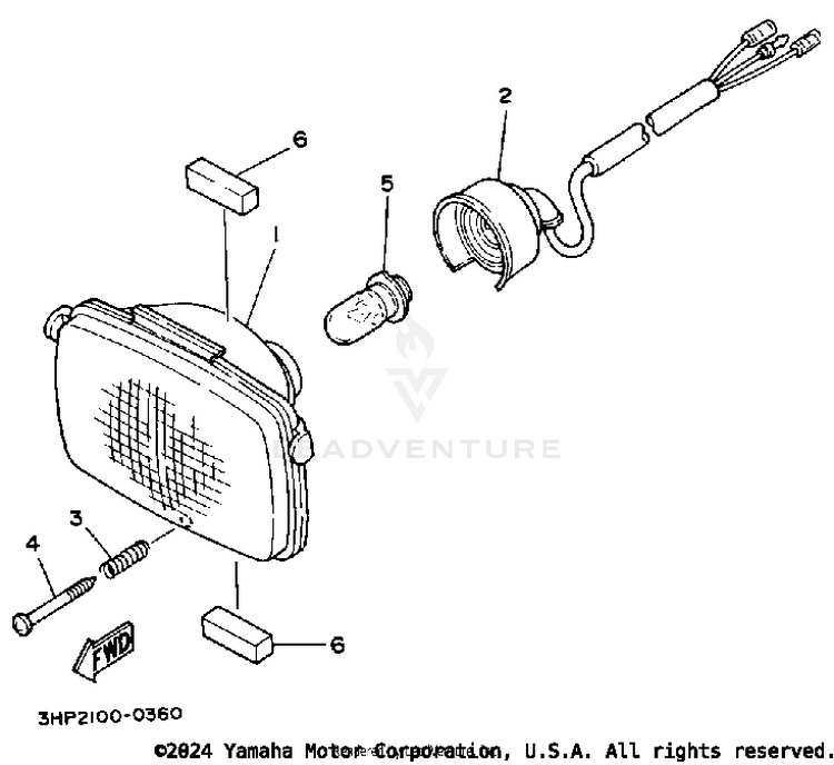 Headlight Schematic