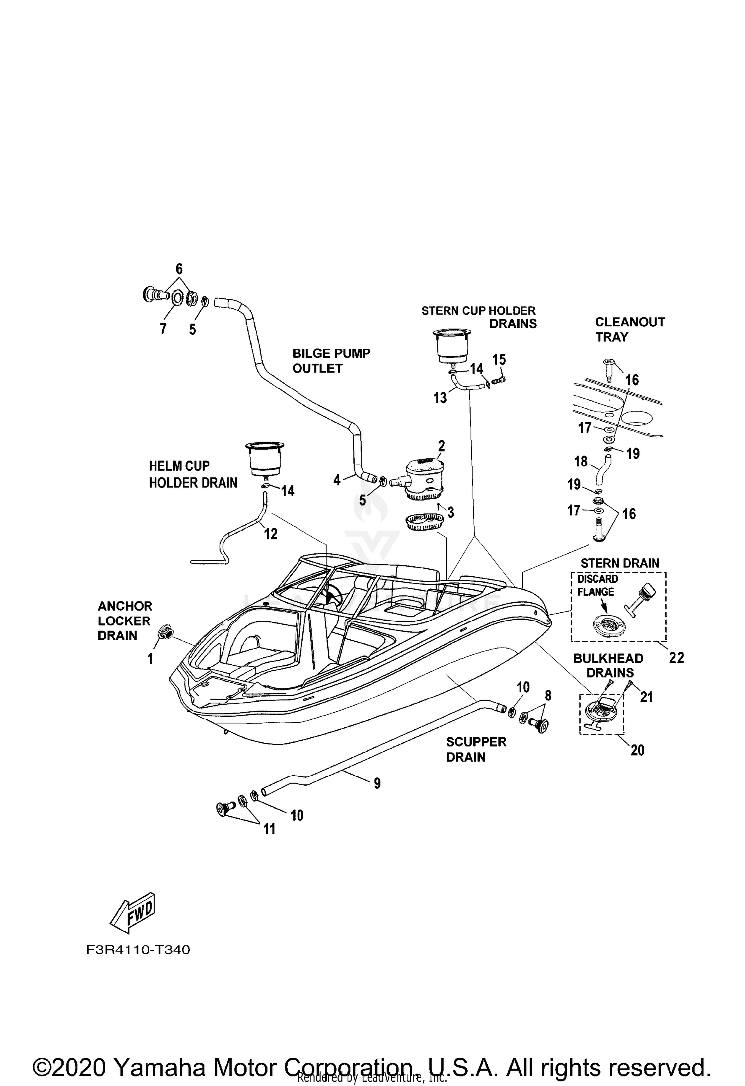 DECK DRAIN FITTINGS