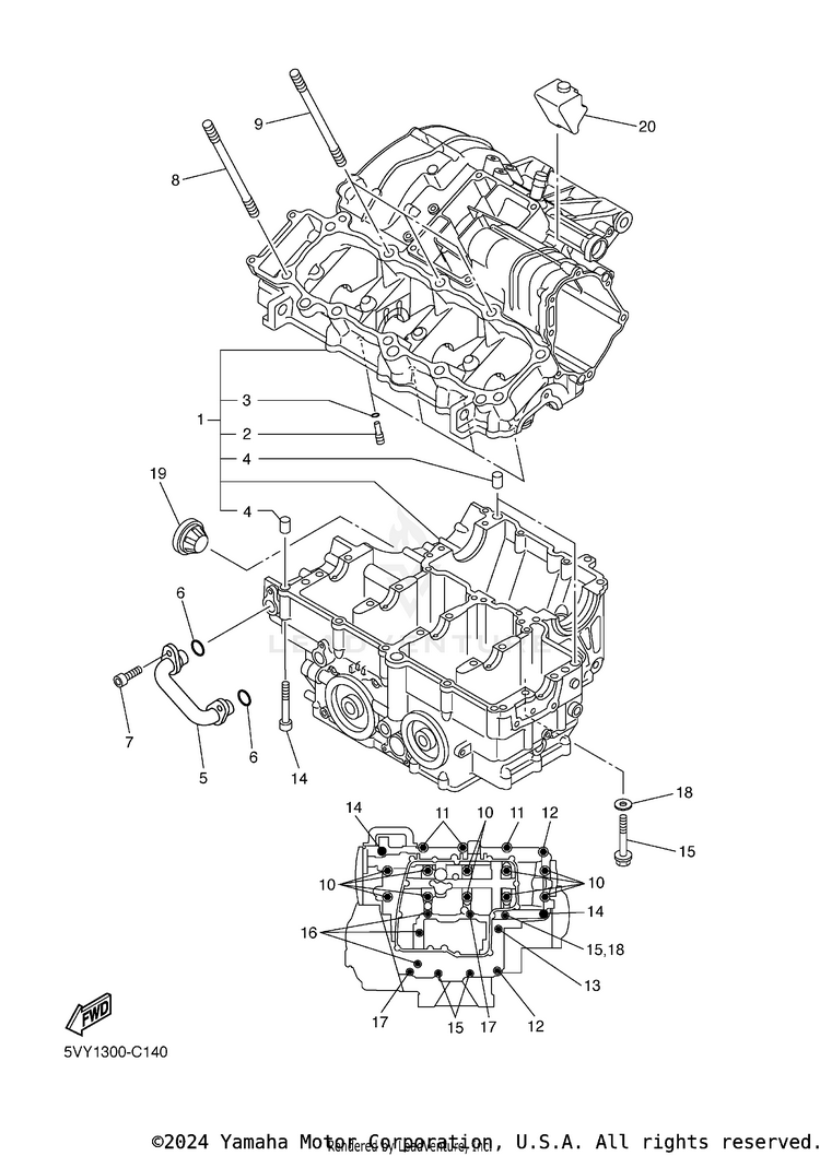Crankcase Schematic