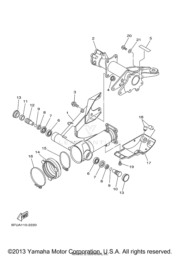 Rear Arm Schematic