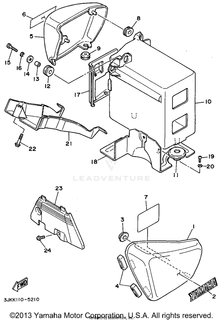 Side Cover Schematic