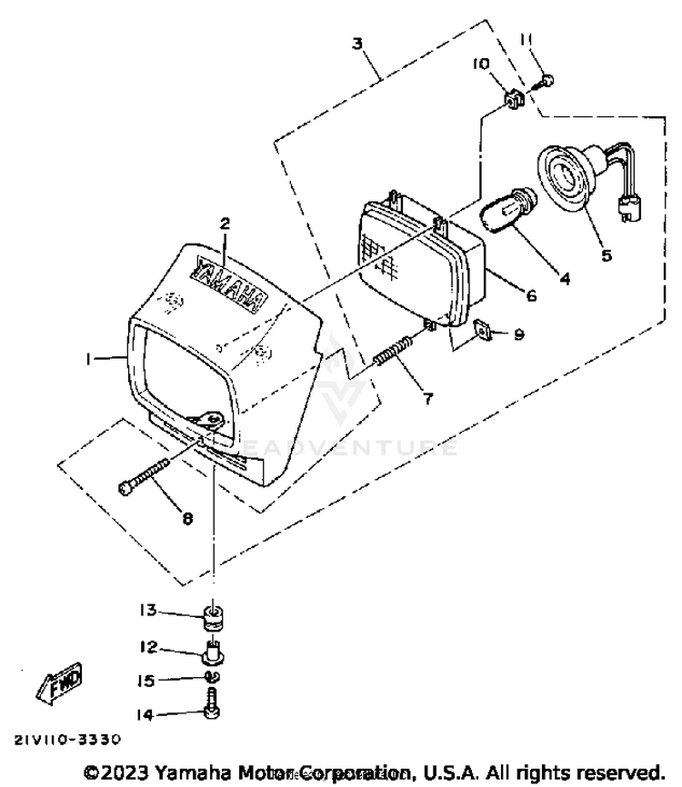 Headlight Schematic