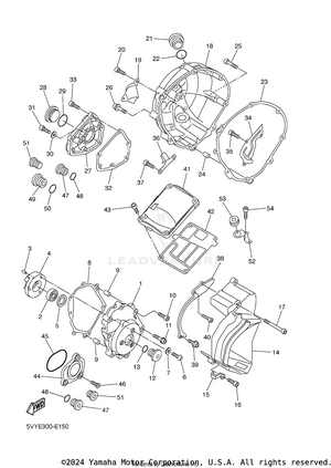 Crankcase Cover 1 Schematic