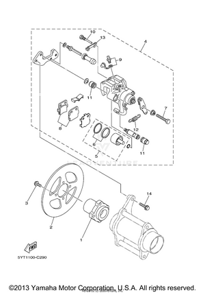 Rear Brake Schematic