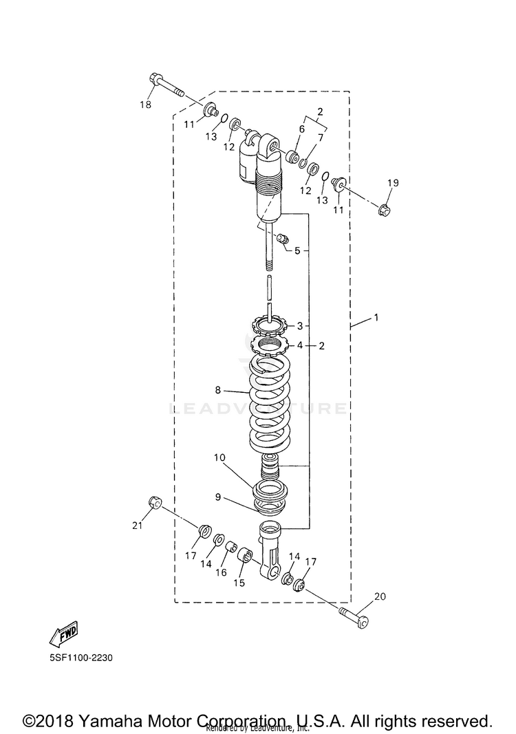 Rear Suspension Schematic