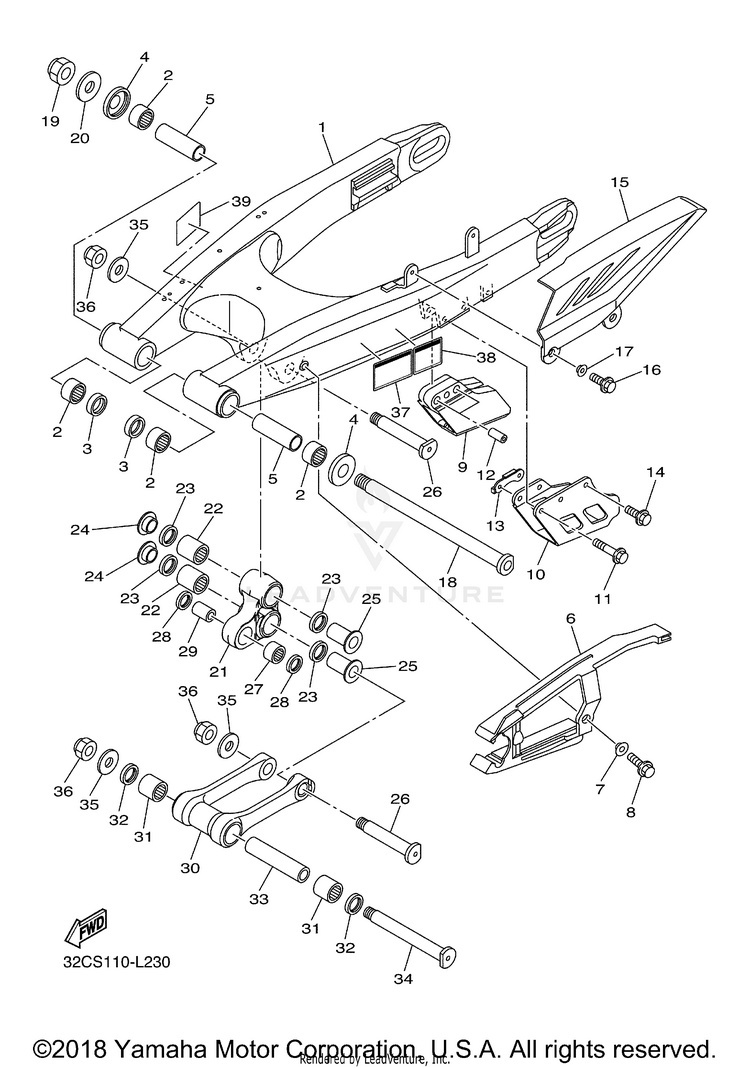 Rear Arm Schematic