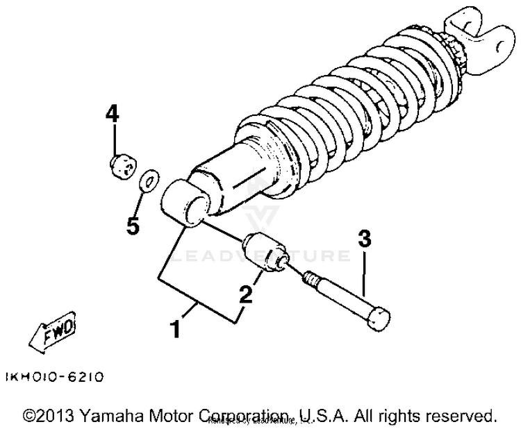 Rear Shocks Schematic