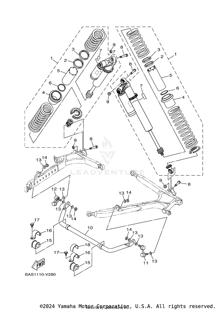 Rear Suspension Schematic