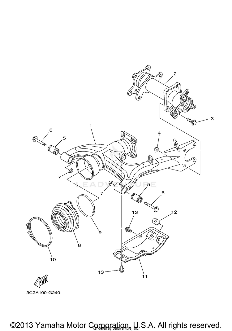 Rear Arm Schematic