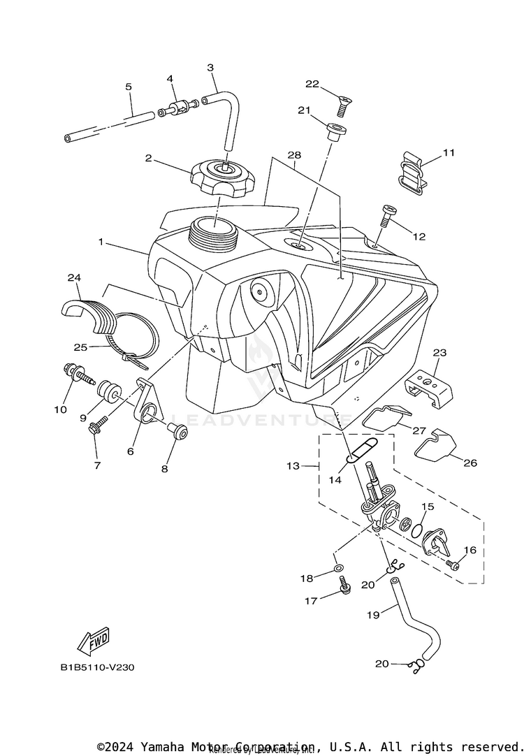 Fuel Tank Schematic