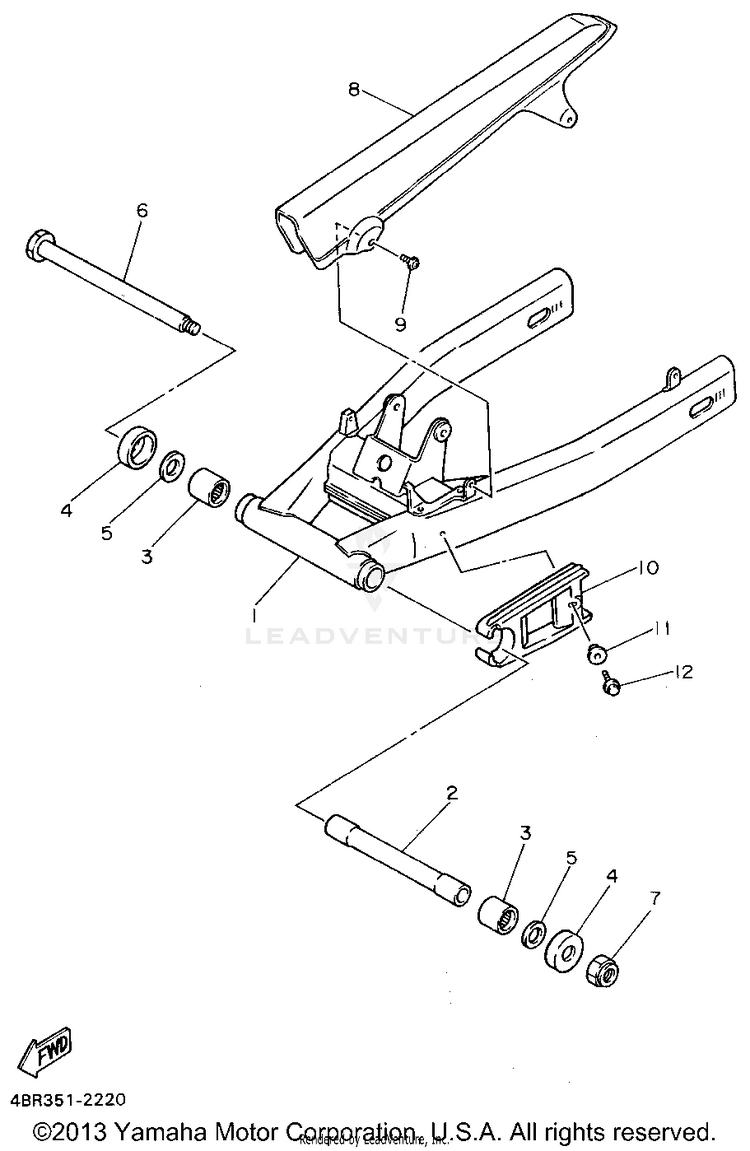 Rear Arm Schematic
