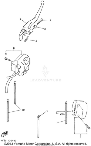 Handle Switch Lever Schematic