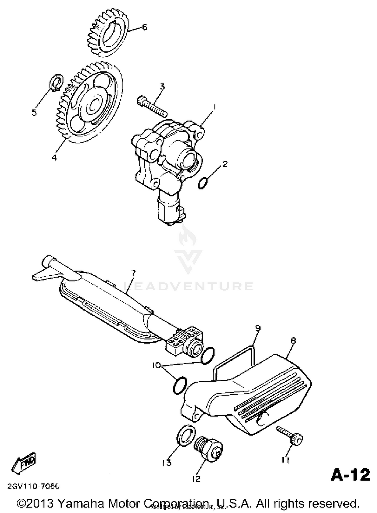 Oil Pump Schematic
