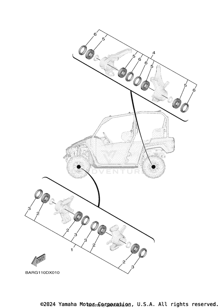 2 Maintenance Parts Kit Schematic