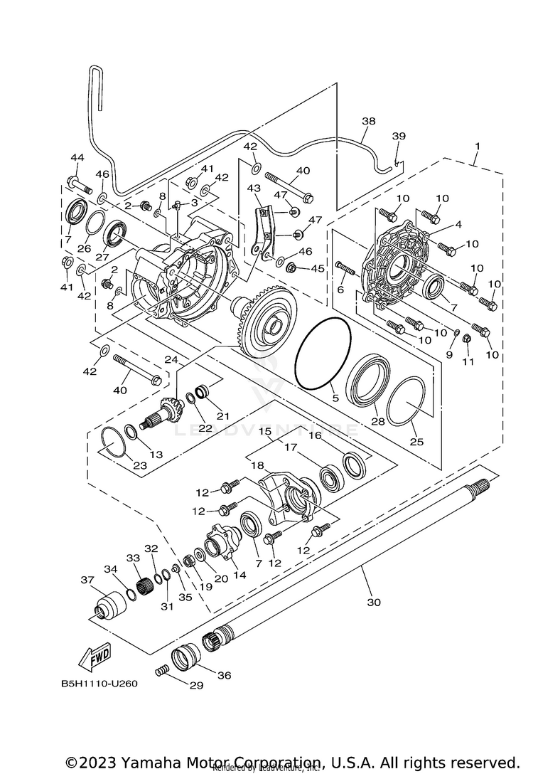 Drive Shaft Schematic