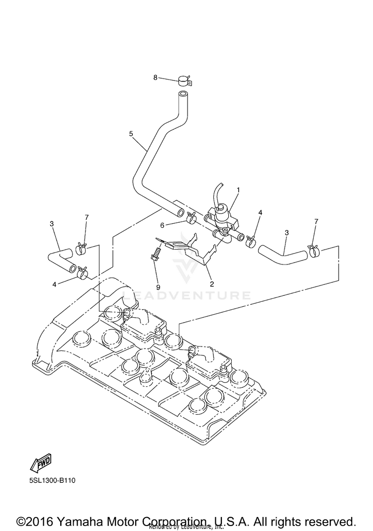 Air Induction System Schematic