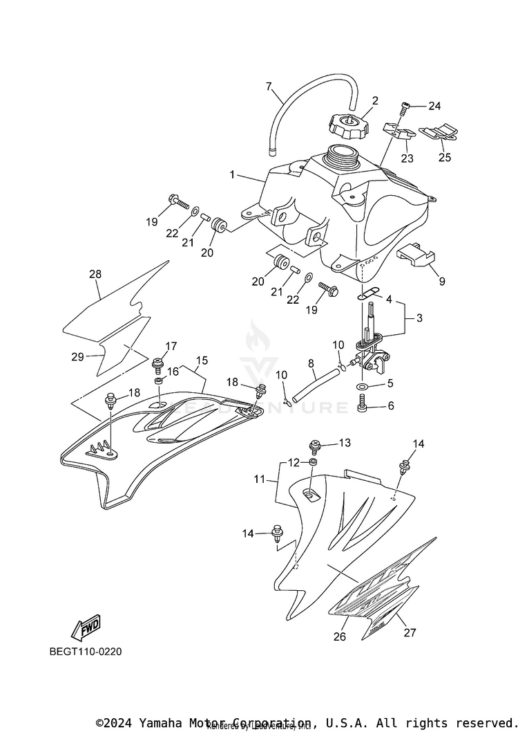 Fuel Tank Schematic