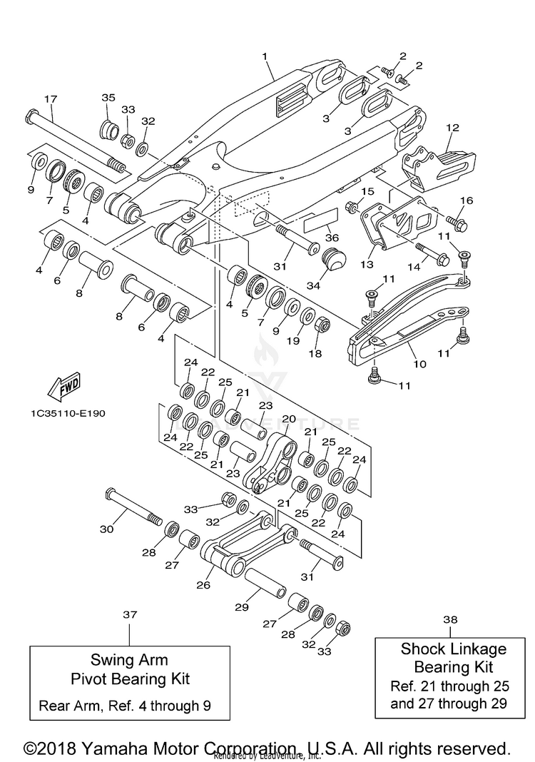 Rear Arm Schematic