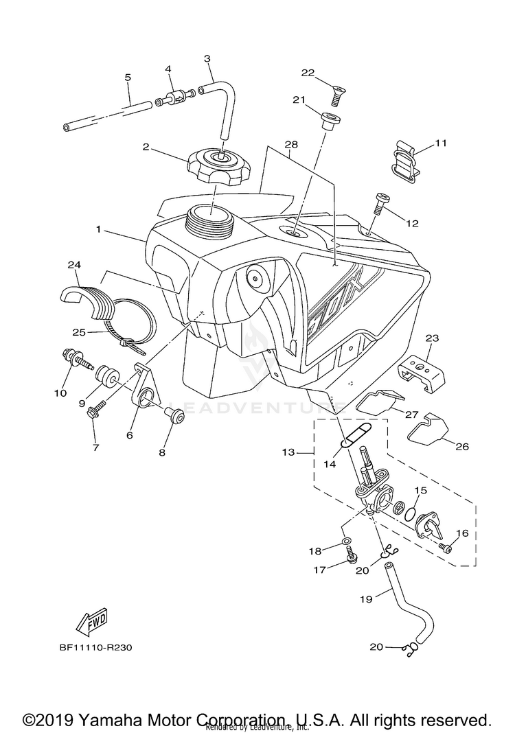 Fuel Tank Schematic