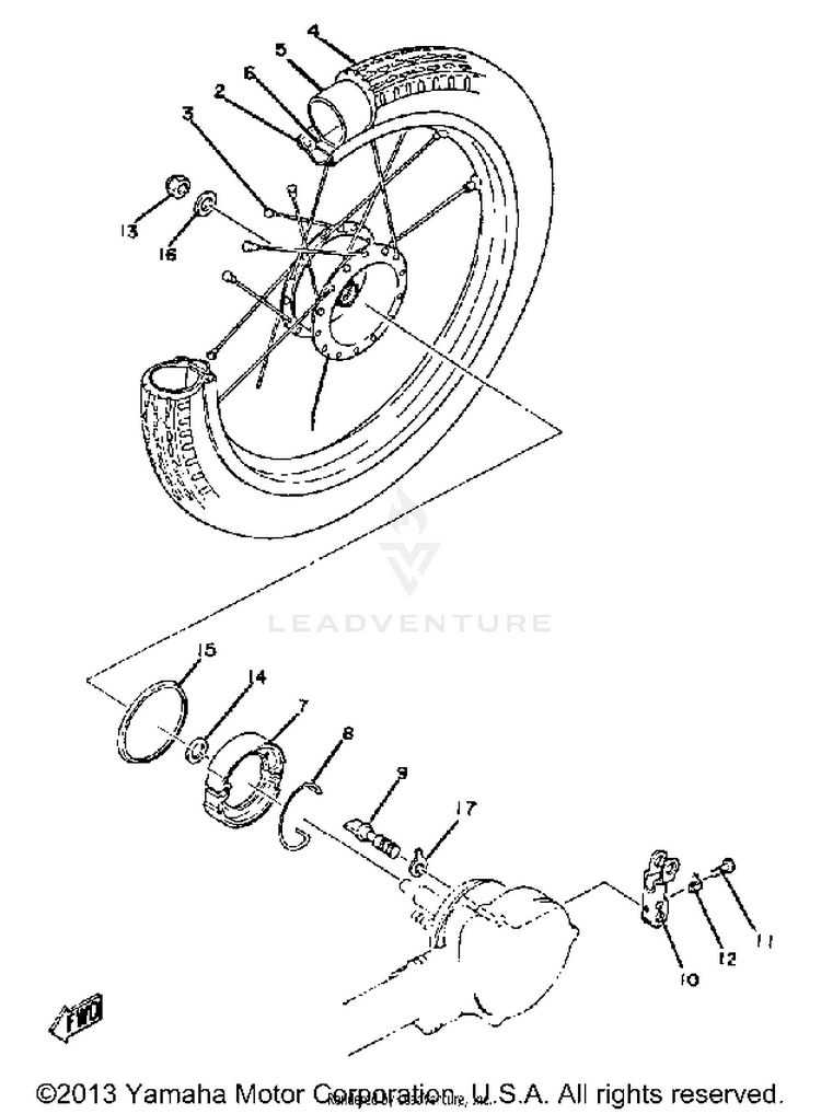 Rear Wheel Schematic