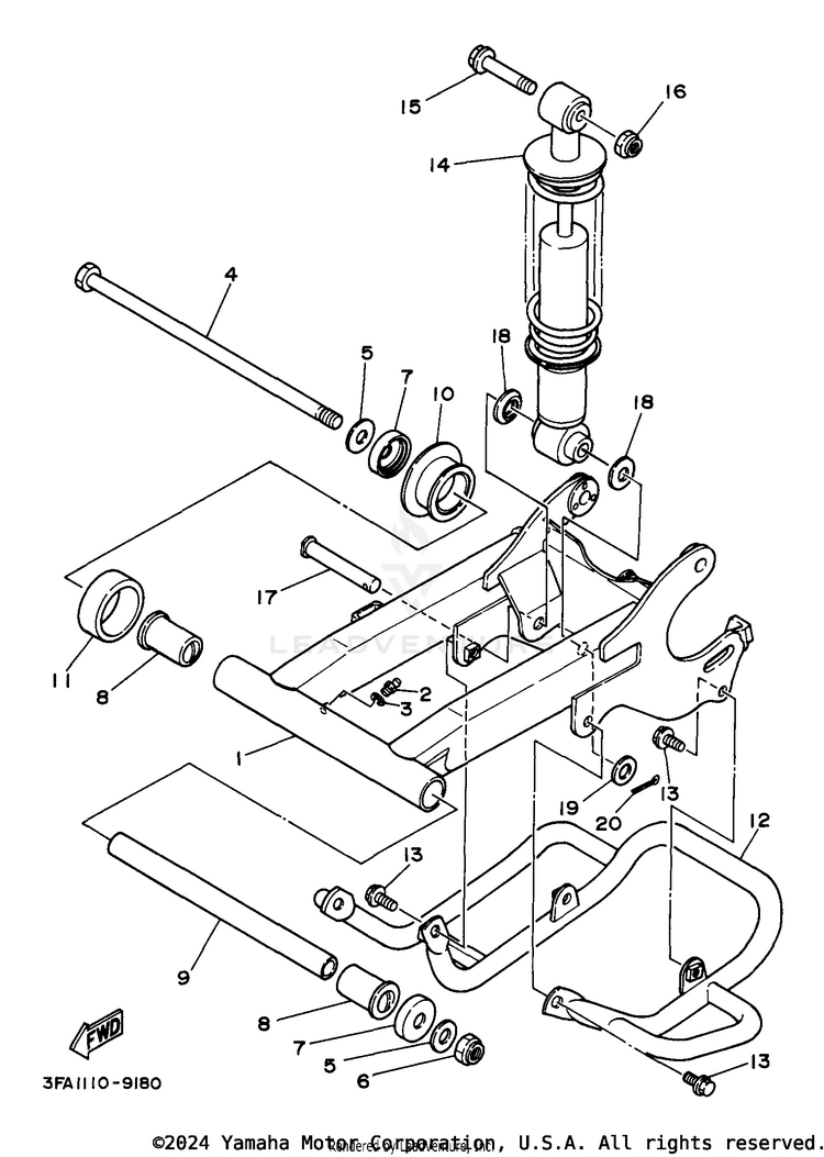 Rear Arm - Suspension Schematic