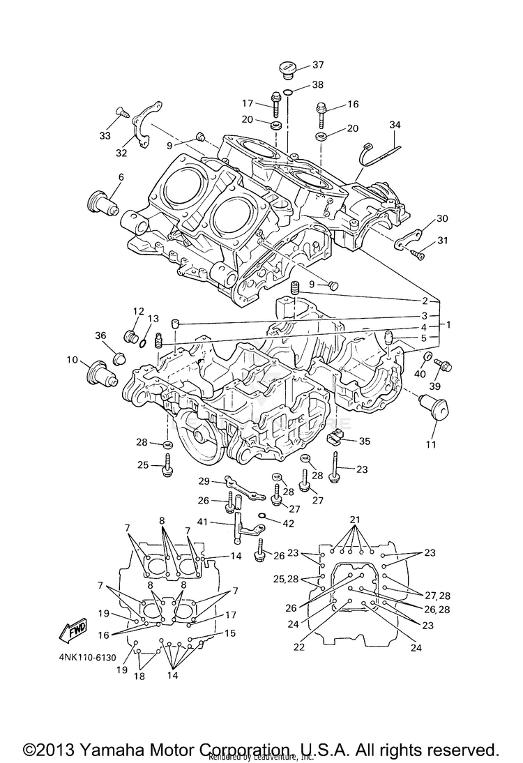 Crankcase Schematic
