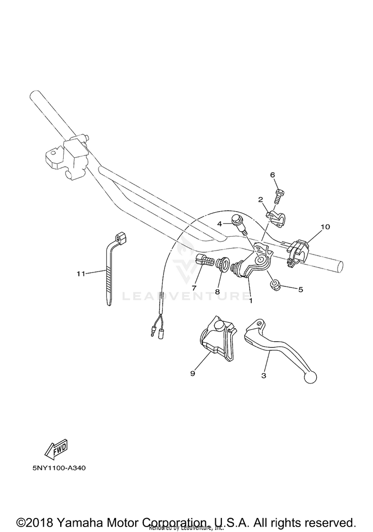 Handle Switch Lever Schematic