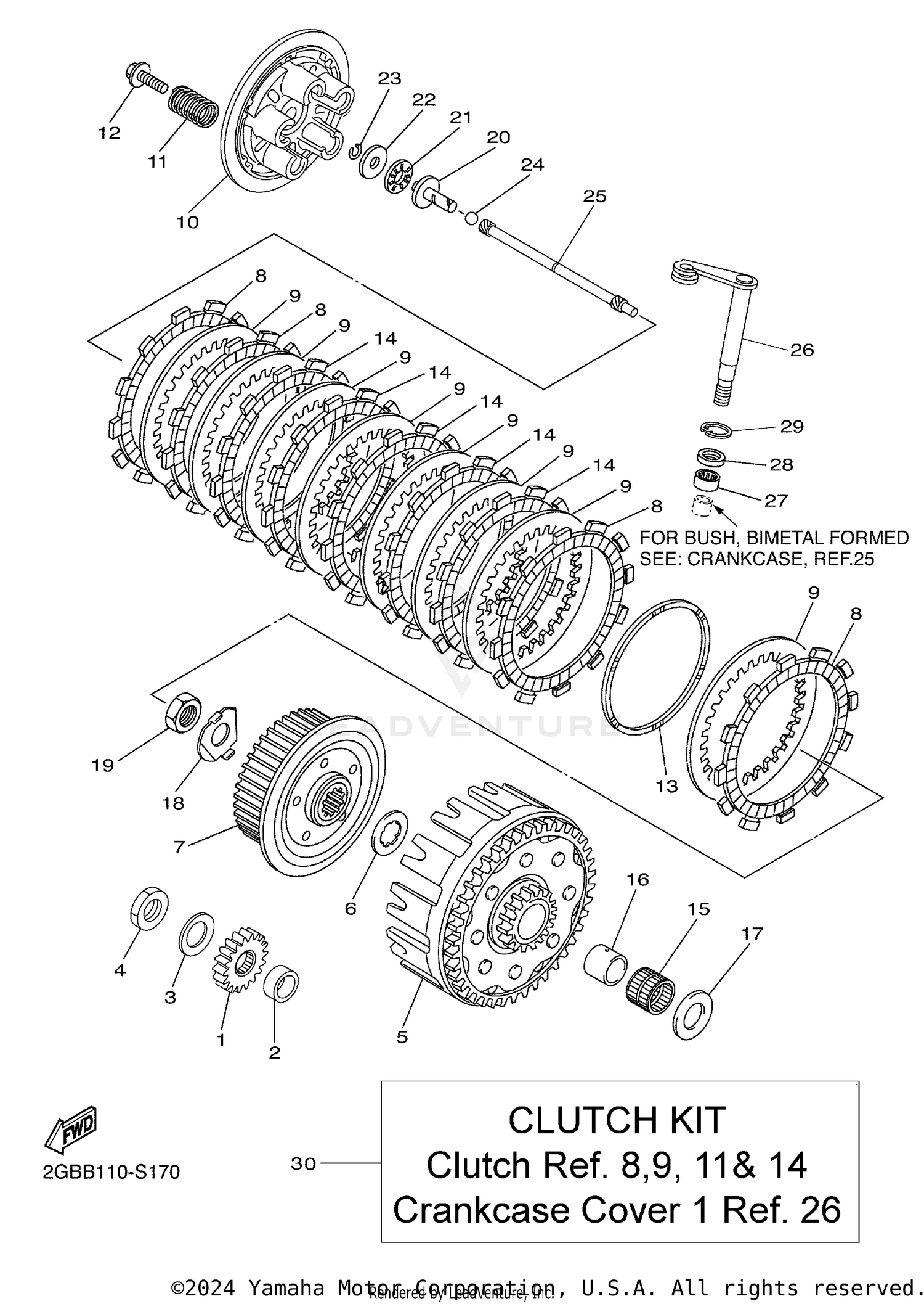 Assembly diagram