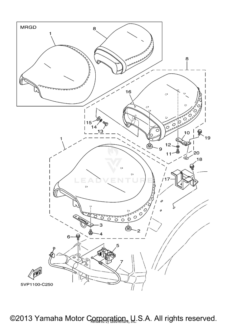 Seat Schematic