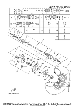 Front Wheel Schematic