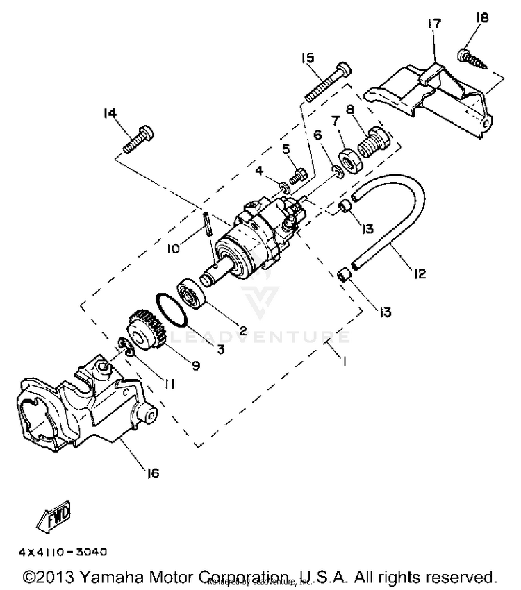 Oil Pump Schematic