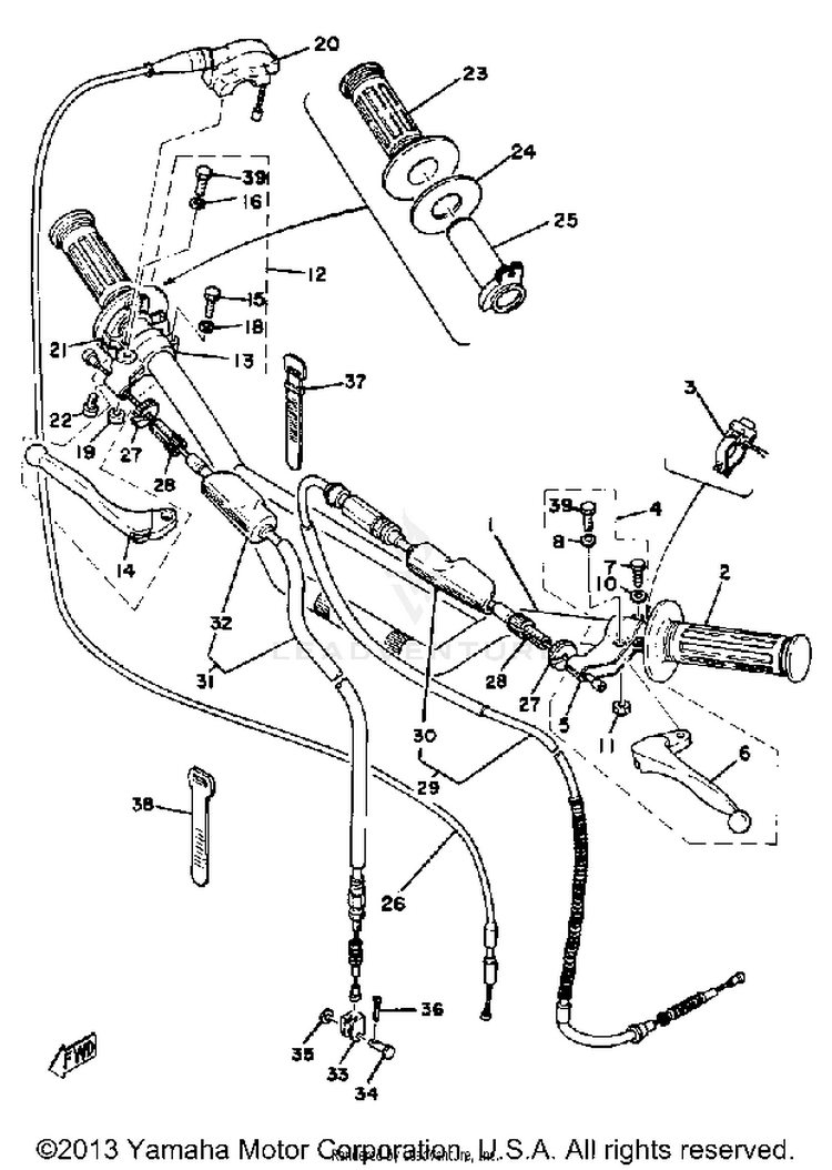 Handle - Wire Yz125d Schematic
