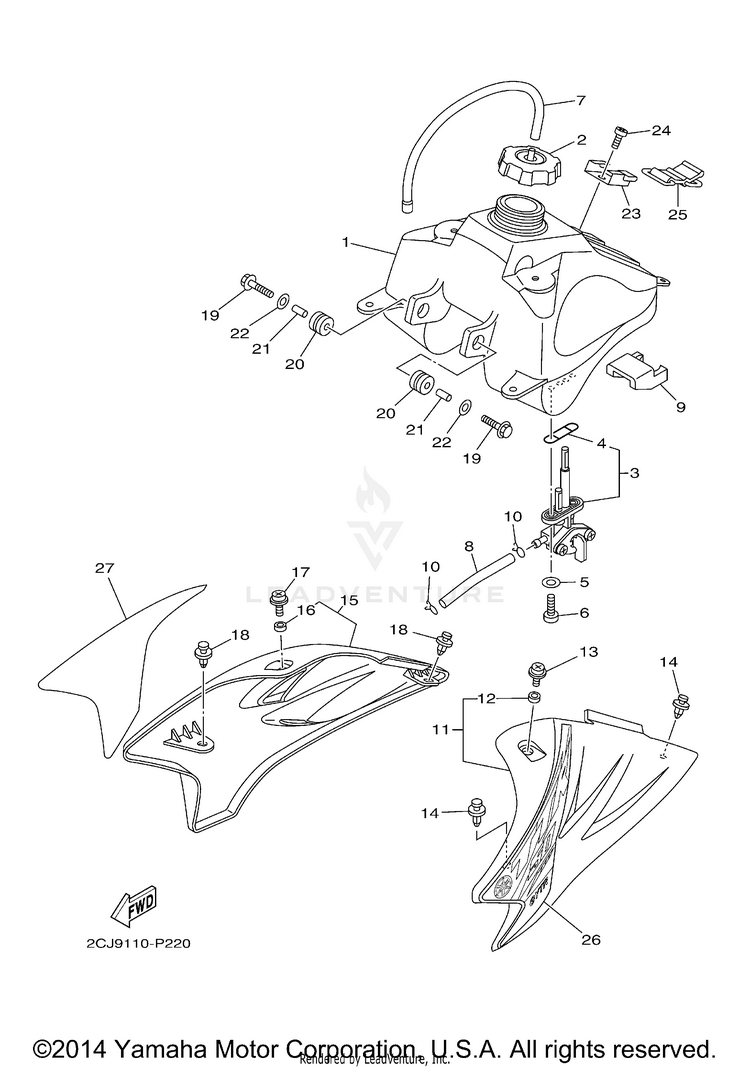 Fuel Tank Schematic