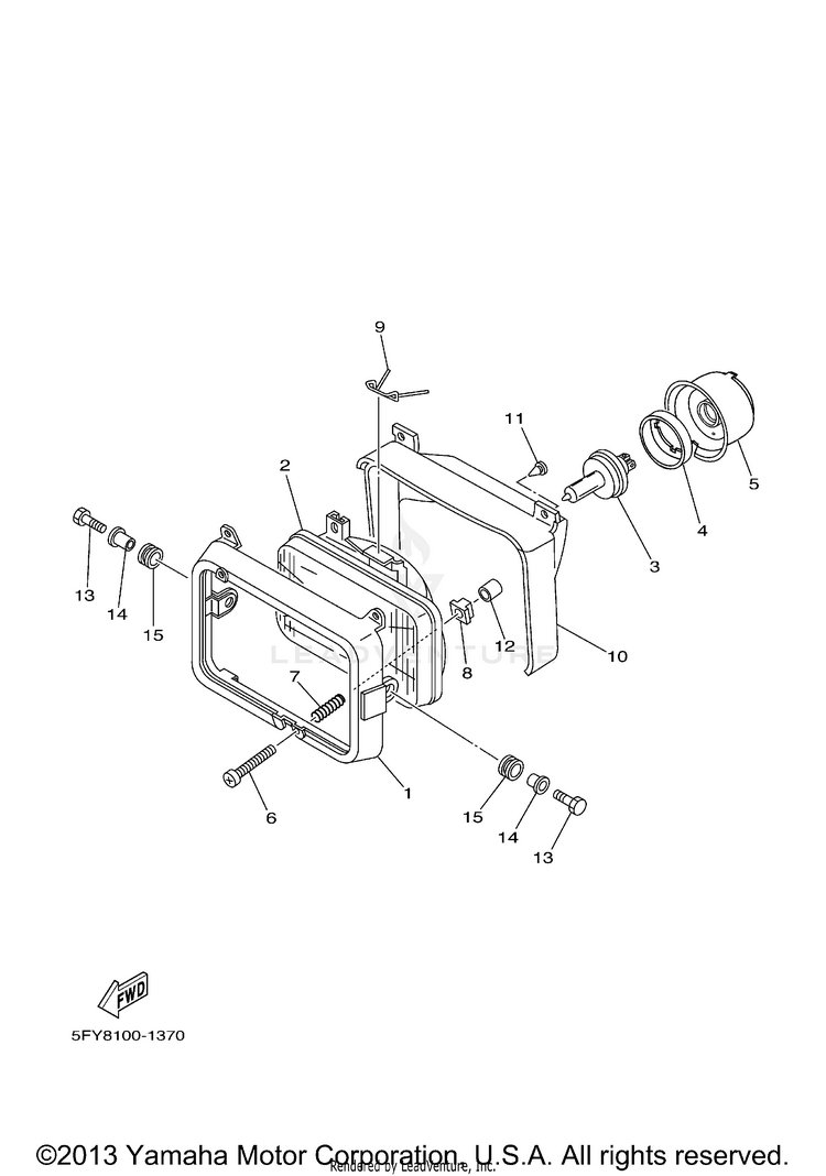 Headlight Schematic